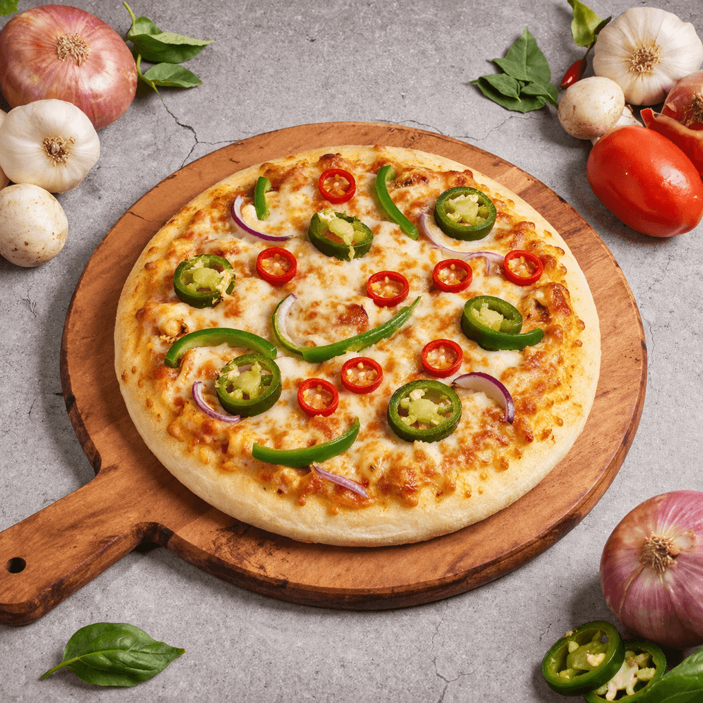 Tangy Veg Pizza