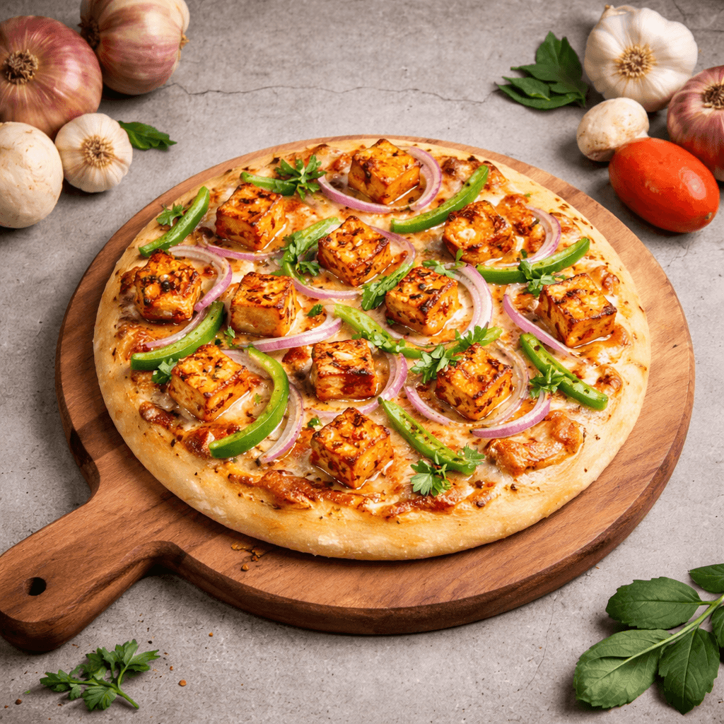 Paneer Tikka Pizza